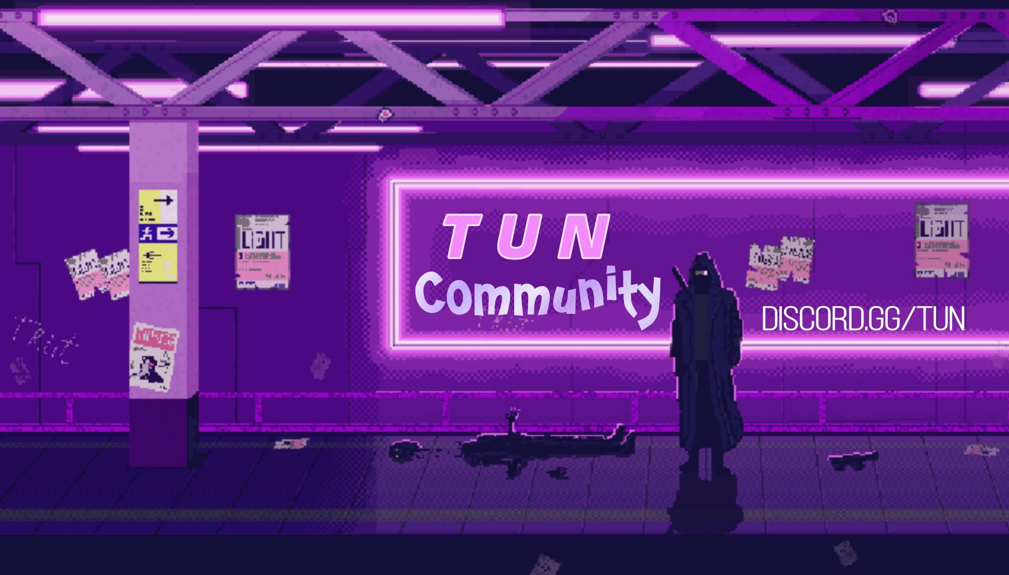 Discovery splash banner for TUN Community | Gaming • Chill・Social Discord server