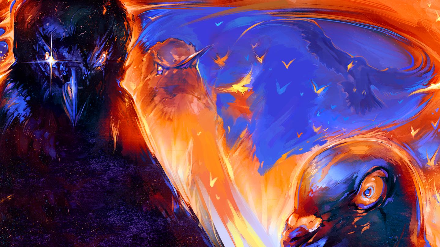 Discovery splash banner for BIRDS OF WAR Discord server