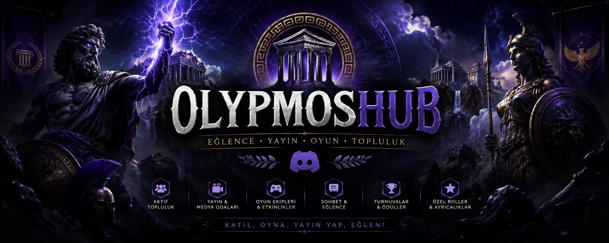 Discovery splash banner for OlypmosHUB #SONKALE Discord server