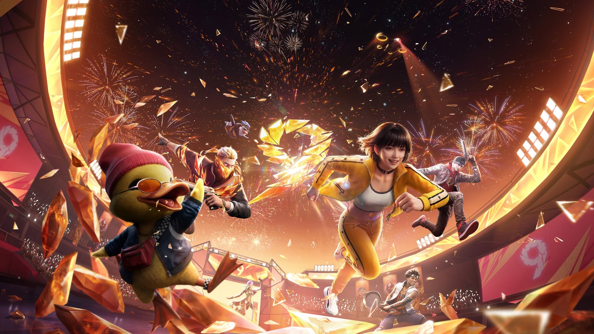 Discovery splash banner for Garena Free Fire SSA Discord server