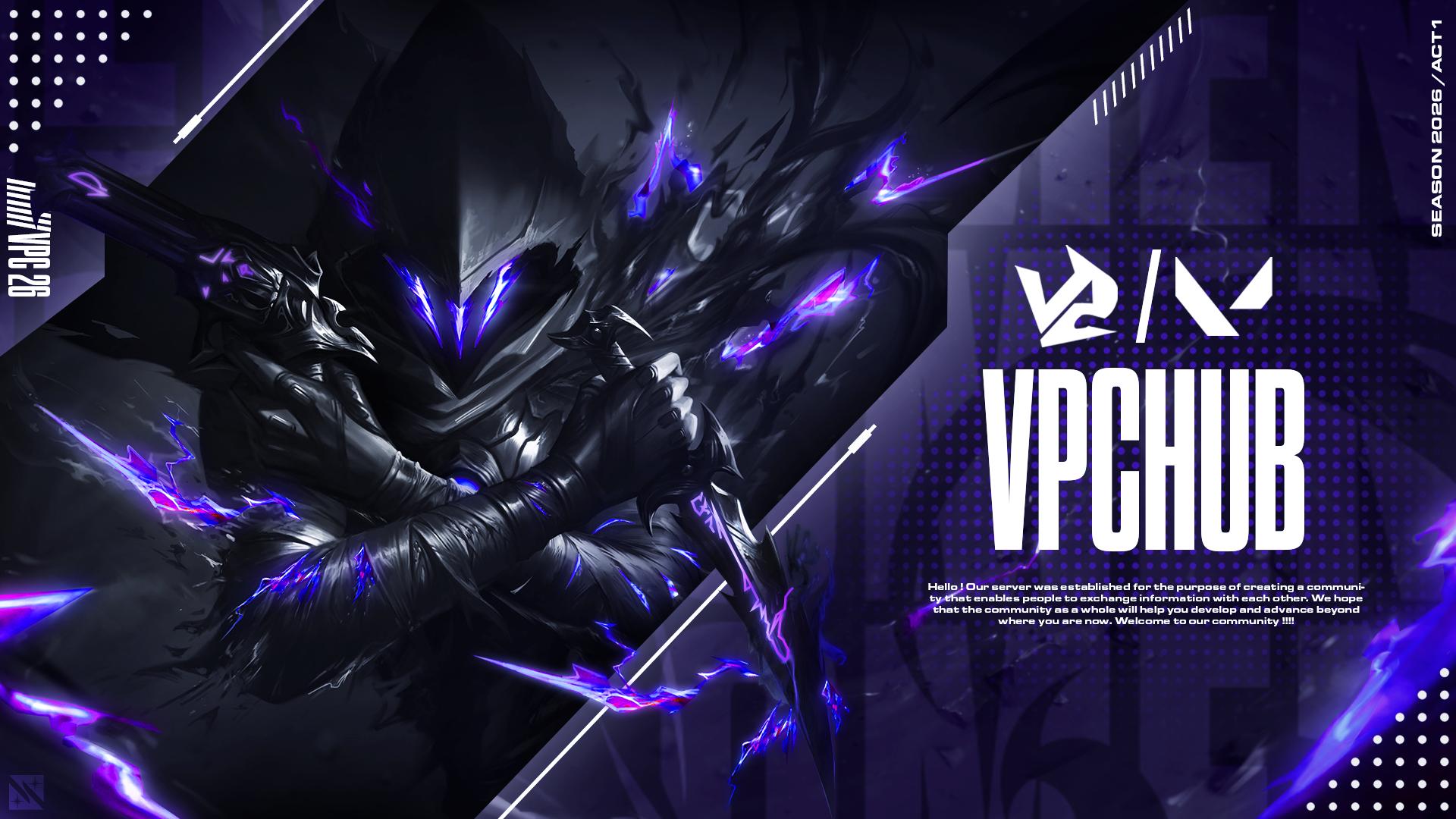 Discovery splash banner for VPCHUB® | #EU Discord server