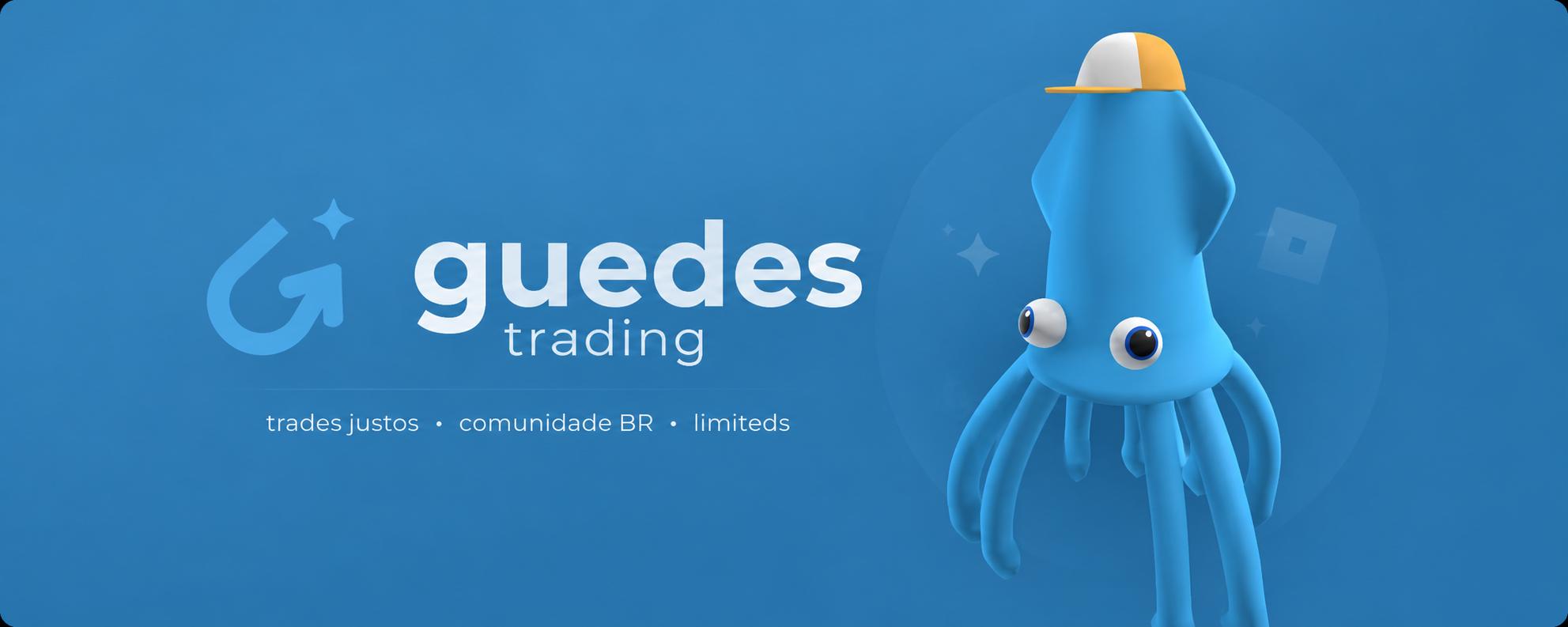 Discovery splash banner for Guedes Trading Discord server