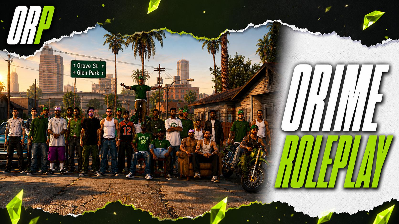 Discovery splash banner for Orime Roleplay | SAMP Indonesia Discord server