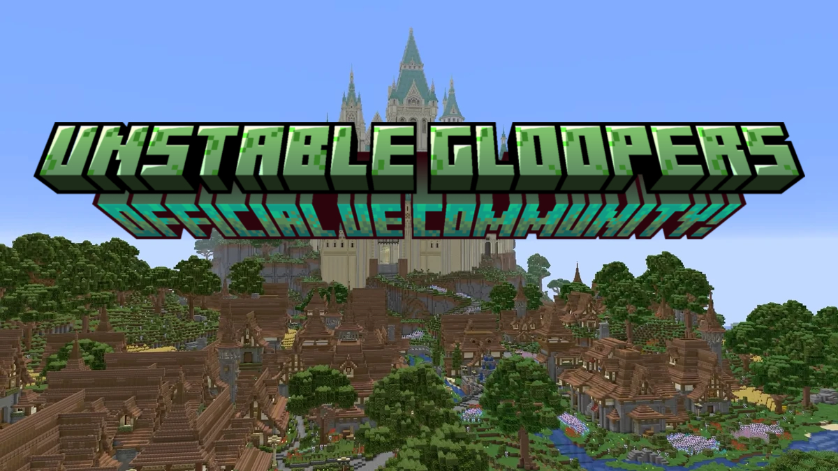 Discovery splash banner for Unstable Gloopers Discord server