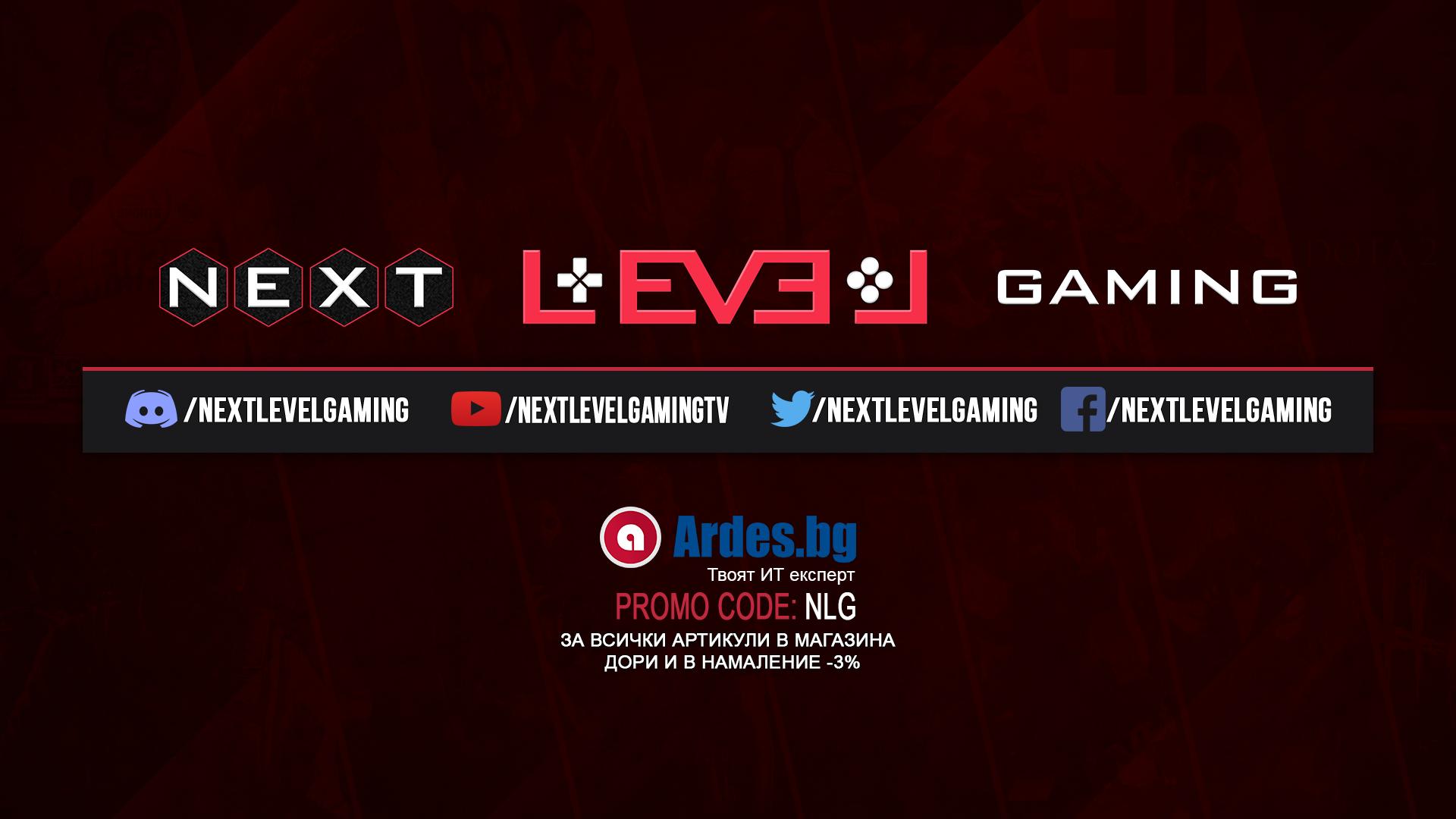 Discovery splash banner for Next Level Gaming Discord server