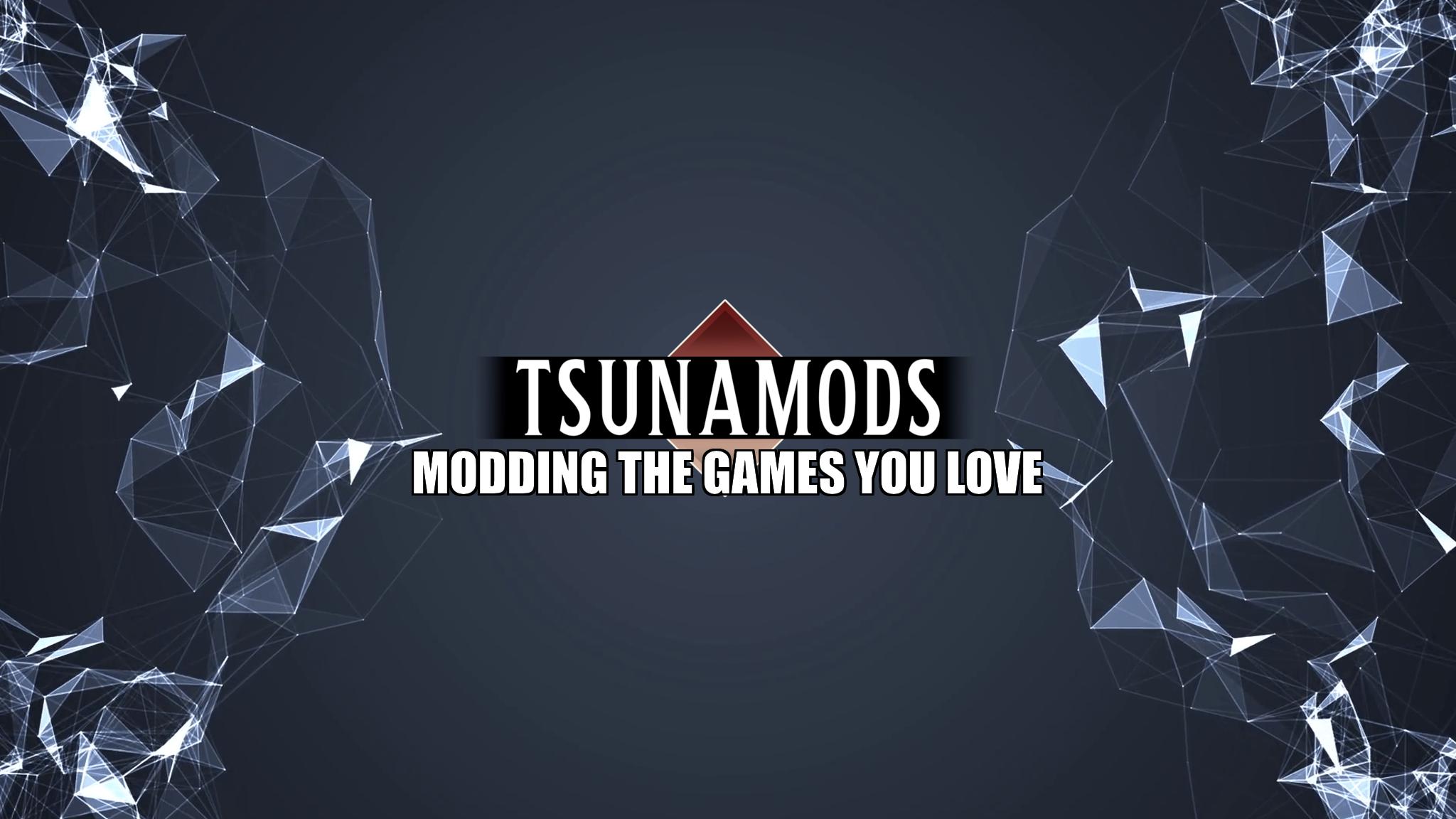 Discovery splash banner for Tsunamods Community Discord server