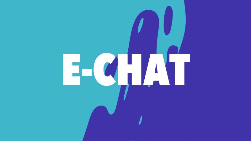 Discovery splash banner for E-Chat | Active VC • Chill • Memes • Call • Voice Chat • Fun • Anime • Emoji Discord server