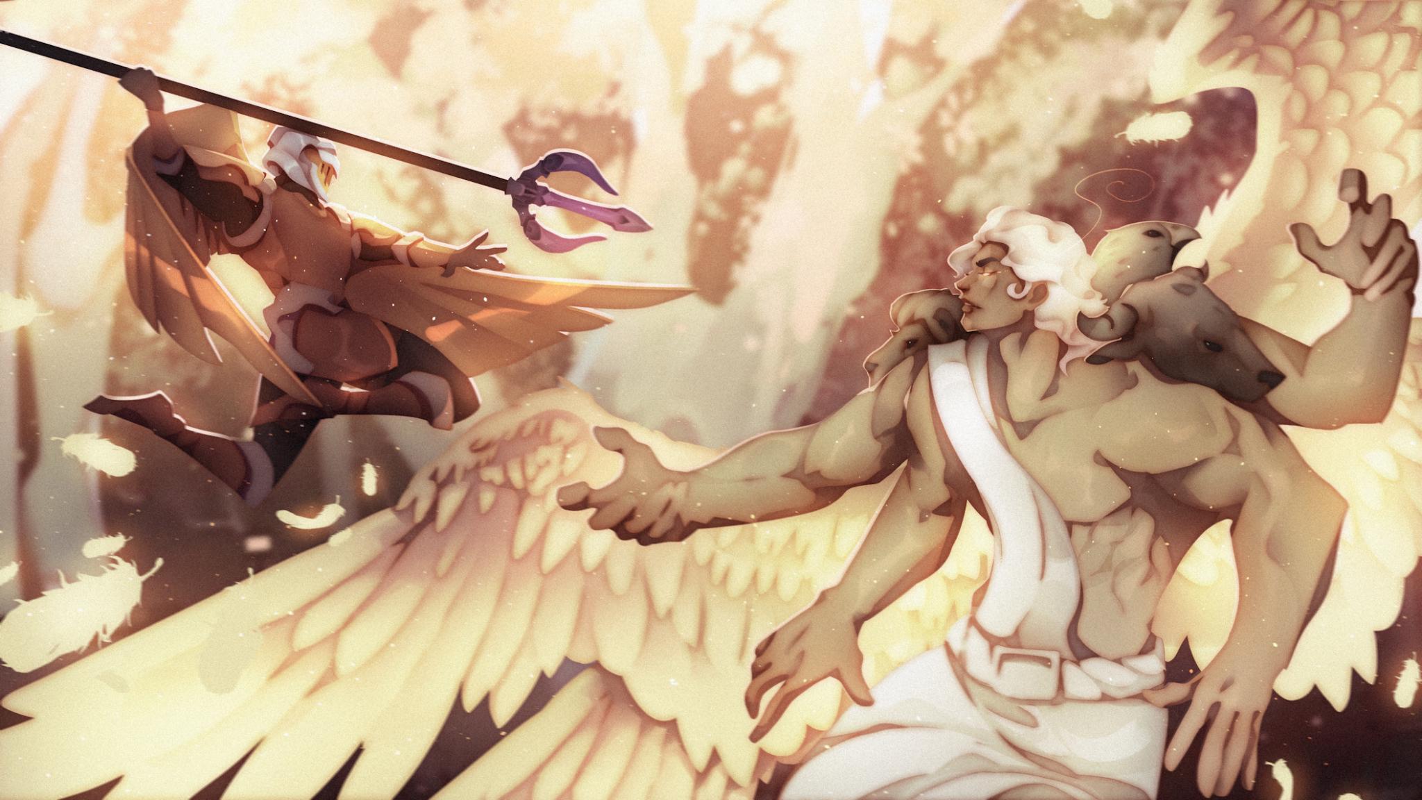 Discovery splash banner for Telos Realms | 1.5 | OUT TODAY Discord server