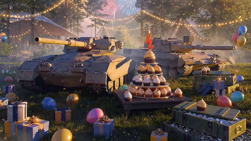 Discovery splash banner for WoT Blitz Official Discord server