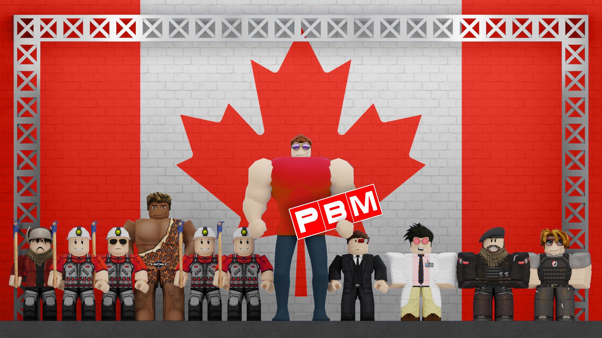Discovery splash banner for Pinewood Builders Media Discord server