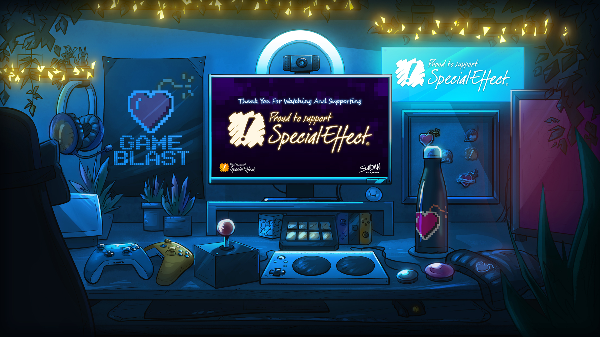 Discovery splash banner for SpecialEffect Discord server