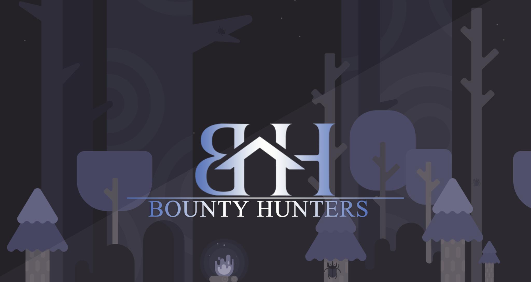 Discovery splash banner for Bounty Hunters Discord server