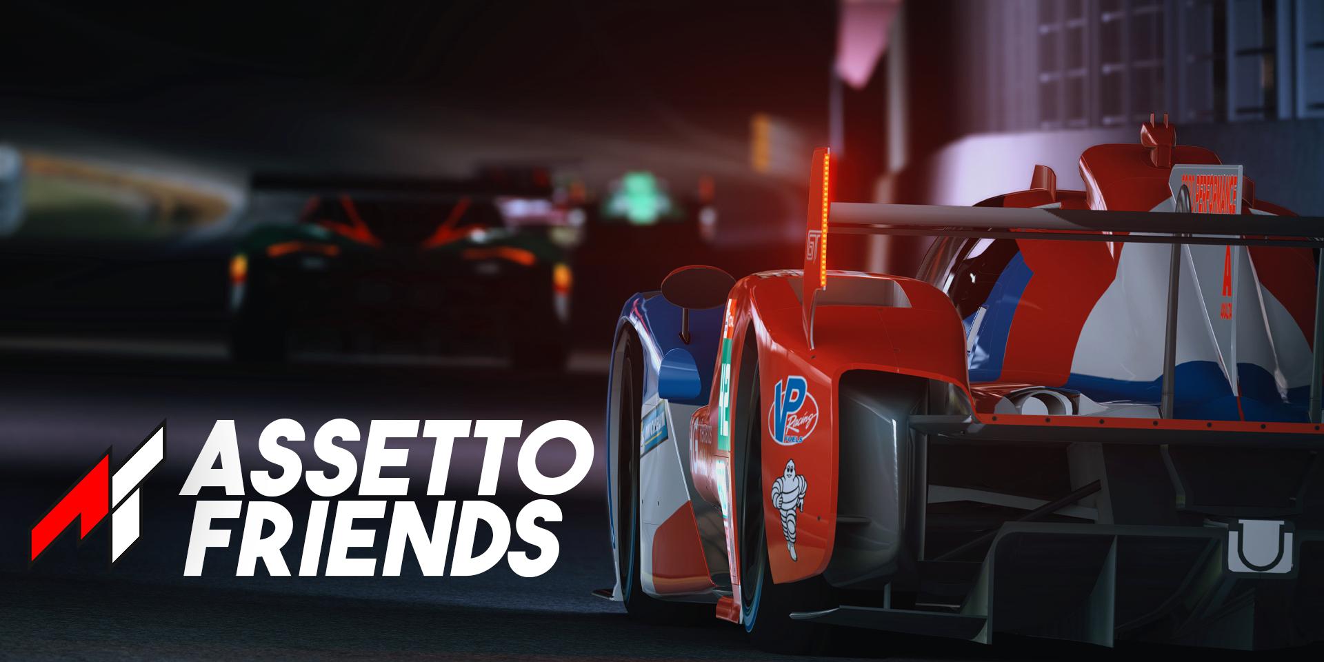 Discovery splash banner for Assetto Friends Discord server