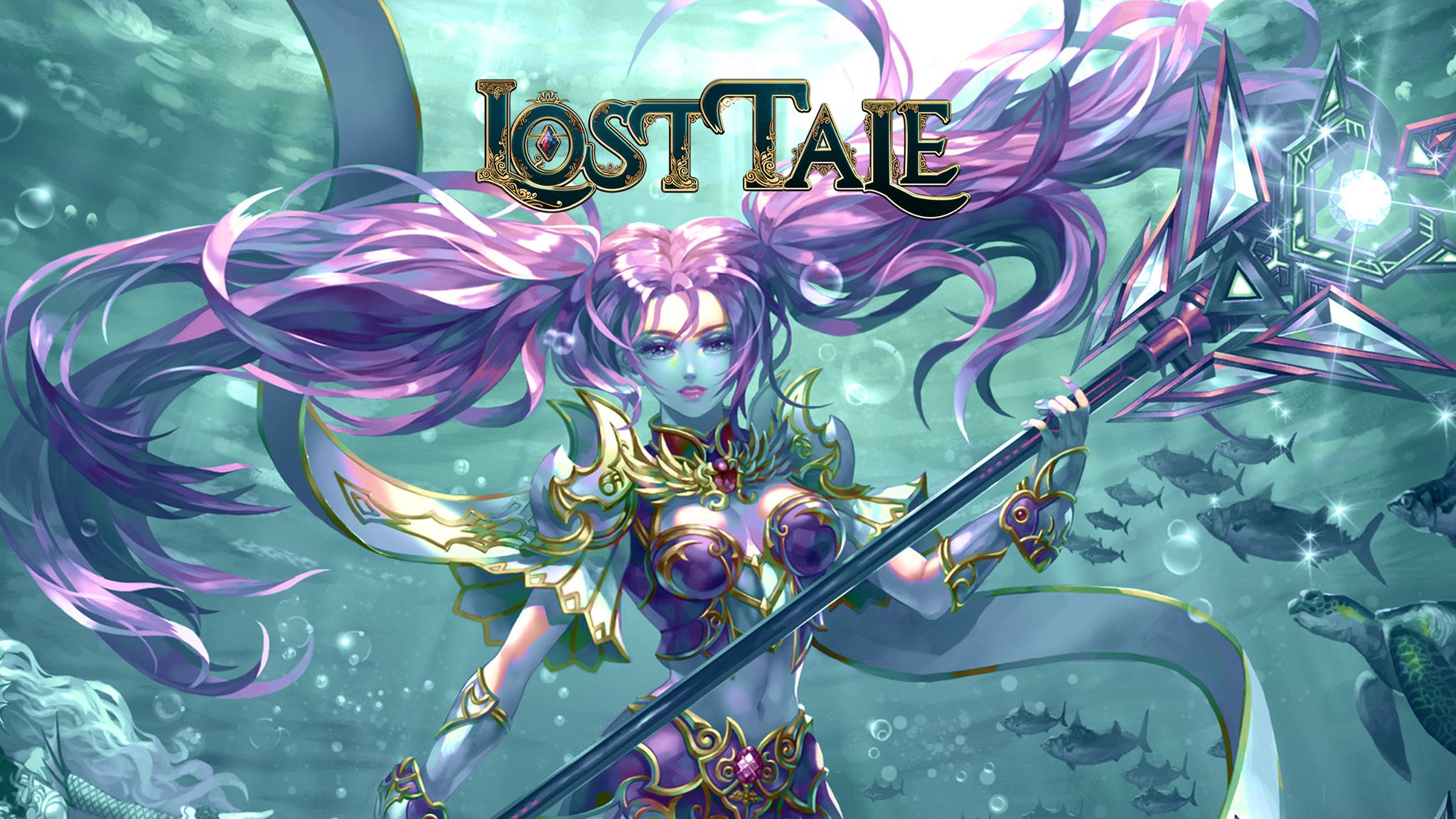 Discovery splash banner for LostTale Official Discord server