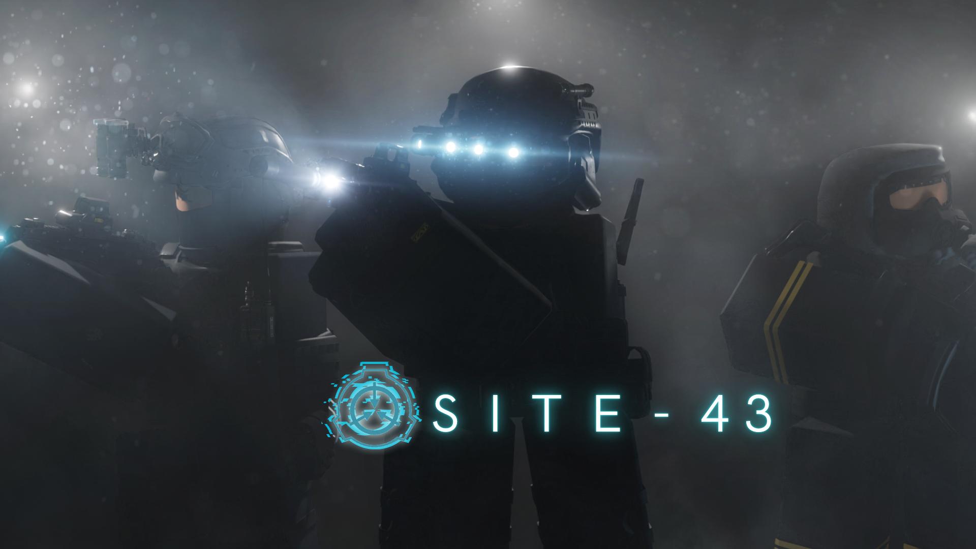 Discovery splash banner for SCP: Site-43 | RP FR Discord server