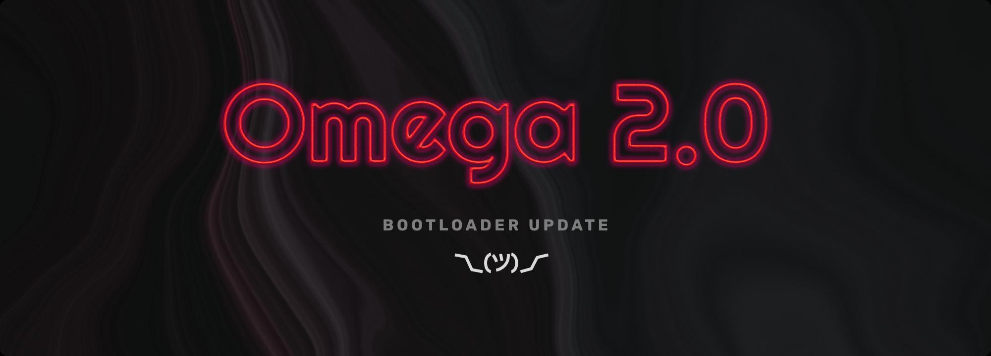 Discovery splash banner for Omega Community Discord server