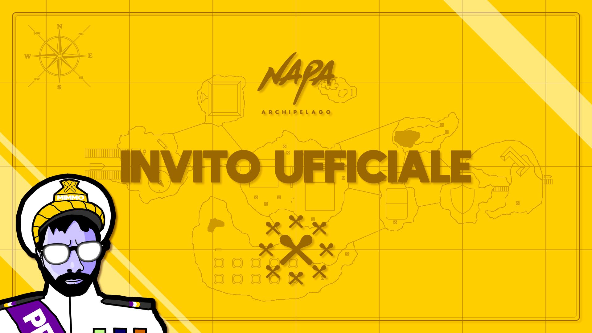 Discovery splash banner for NAPA ARCHIPELAGO Discord server