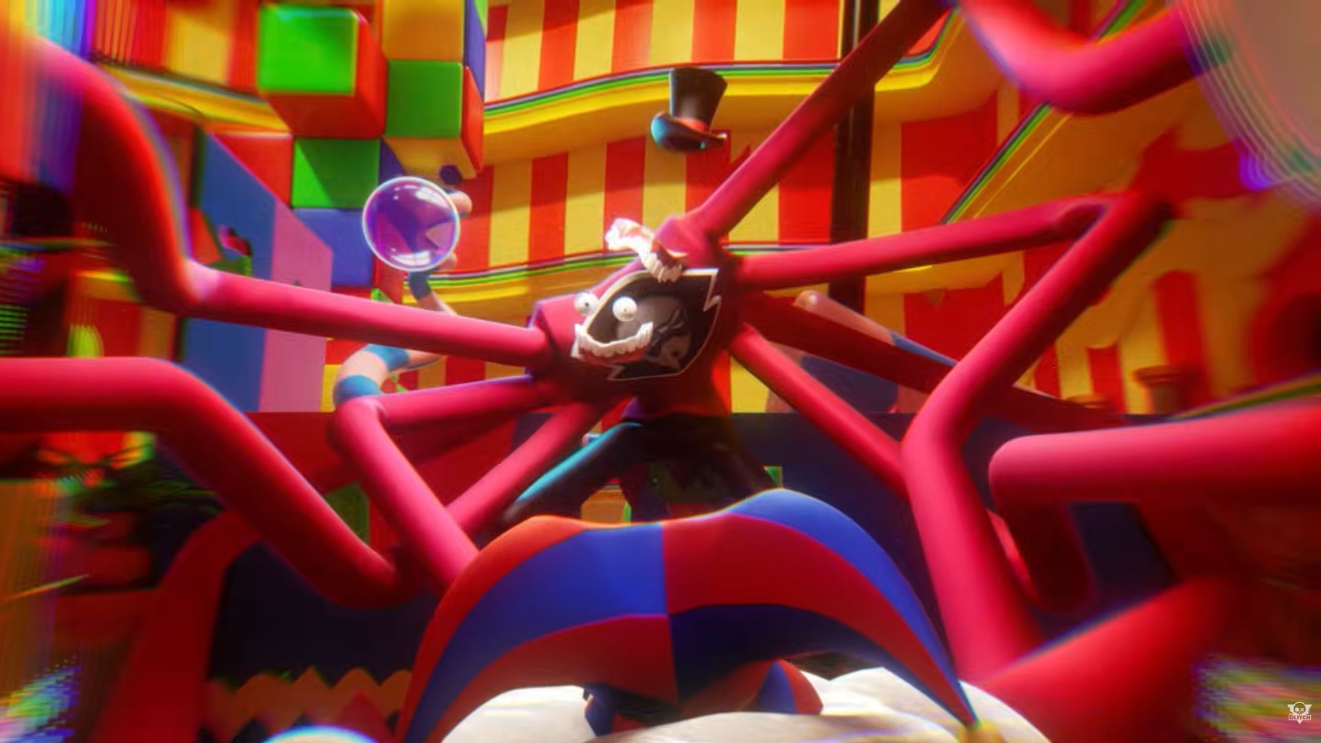 Discovery splash banner for The Amazing Digital Circus Discord server