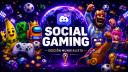 Discovery splash banner for SOCIAL GAMING | Argentina・México・Colombia・Uruguay・Chile・Ecuador・Español・Amigos・Chat・Juegos・Nekotina Discord server