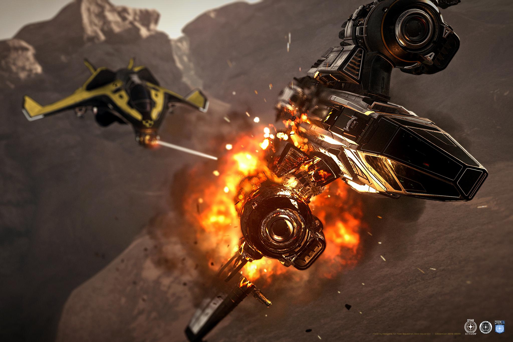 Discovery splash banner for TEST Squadron Discord server