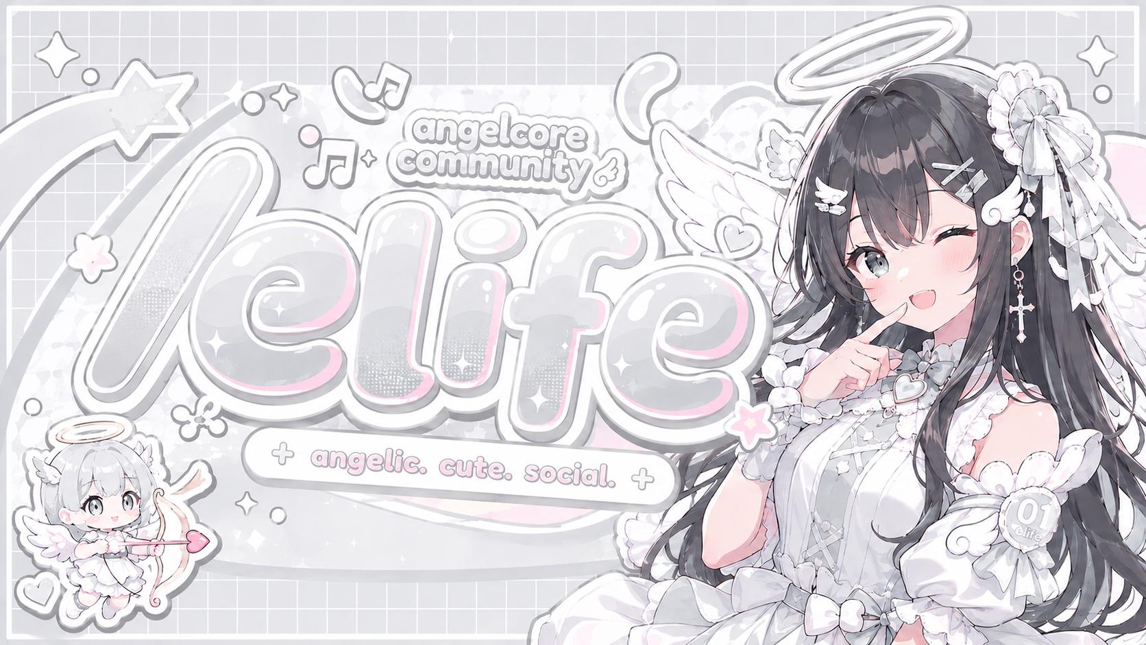 Discovery splash banner for đĻĸ elife āģęąđãclansīšdmīšrobloxīšfriendsīšcuteīšemojisīšsocialīšvcīšgws Discord server