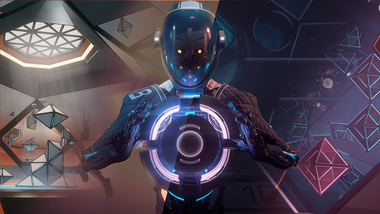 Discovery splash banner for Echo VR Lounge Discord server