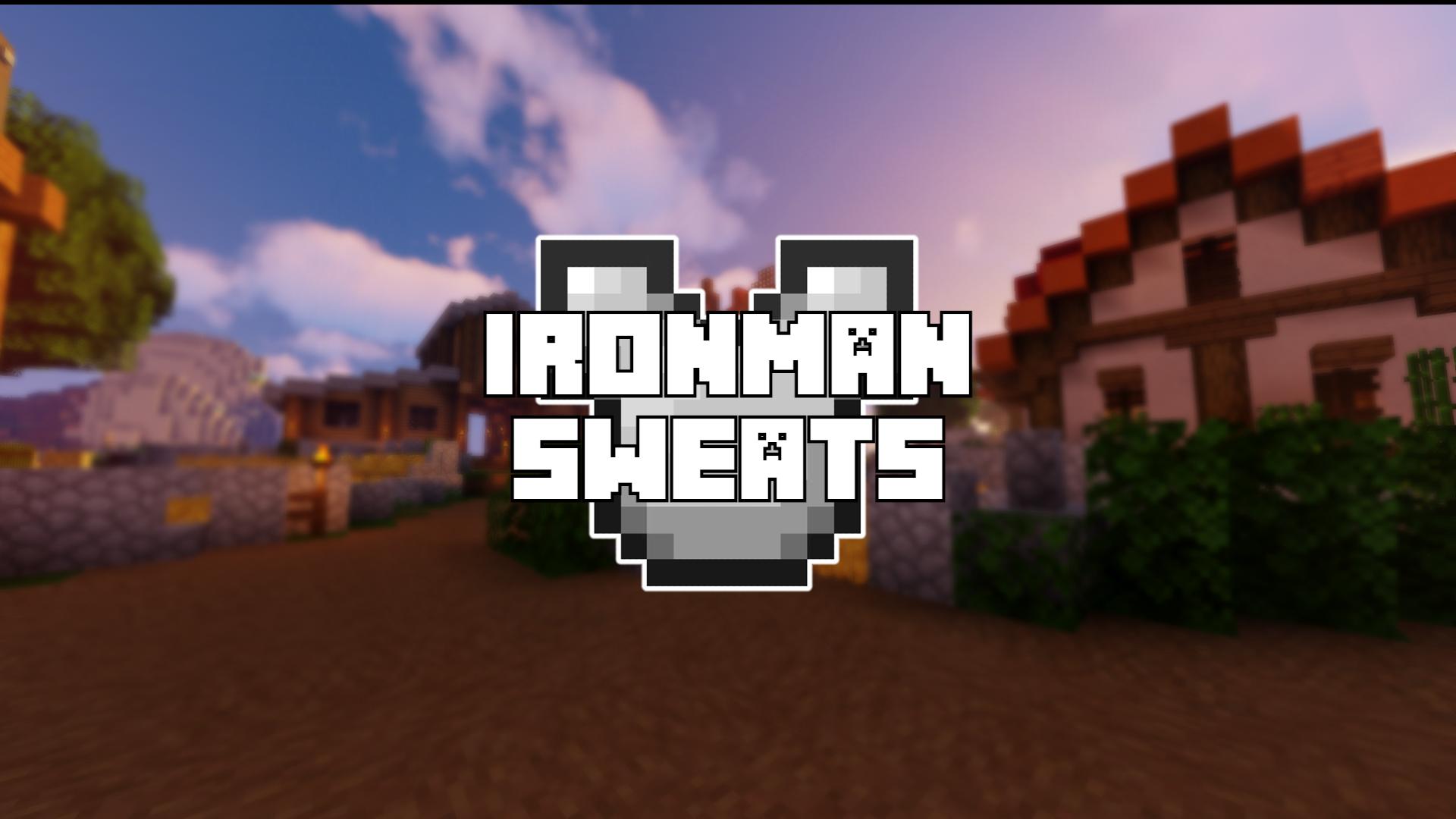 Discovery splash banner for Ironman Sweats Discord server