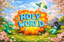 Discovery splash banner for HolyWorld Discord server