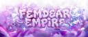Discovery splash banner for FEMDEAR EMPIRE #YETKİLİ ALIM  #AnimeManGa Discord server