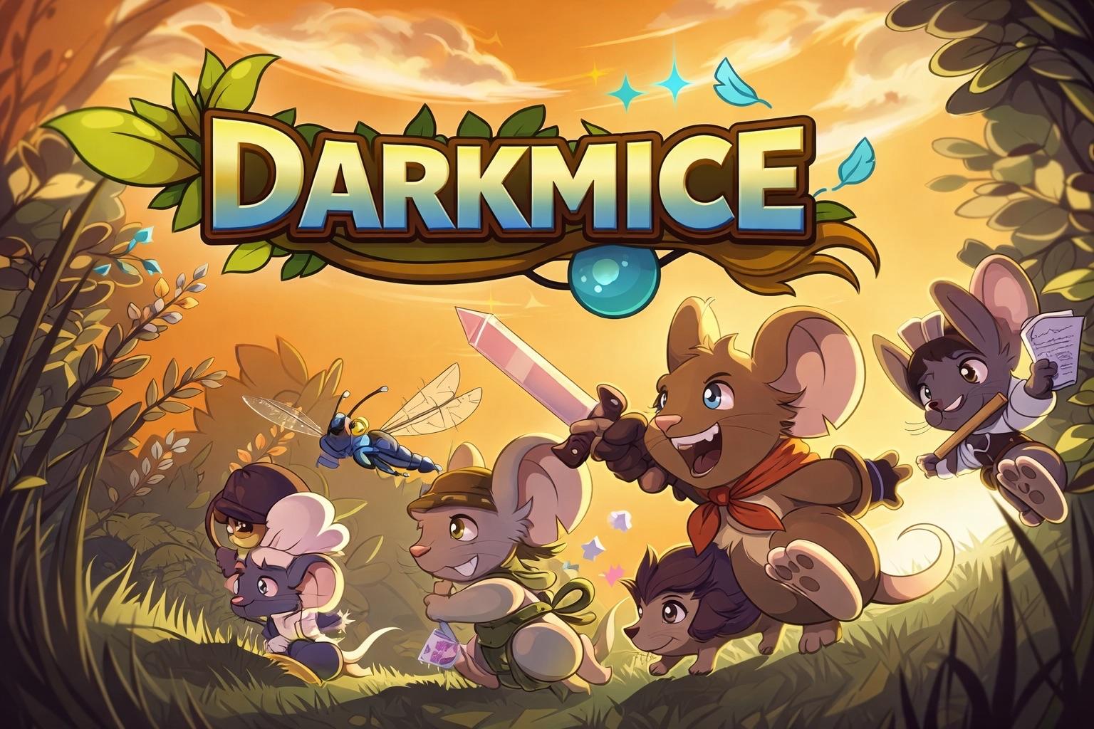 Discovery splash banner for DARKMICE 🐭🍃 Discord server