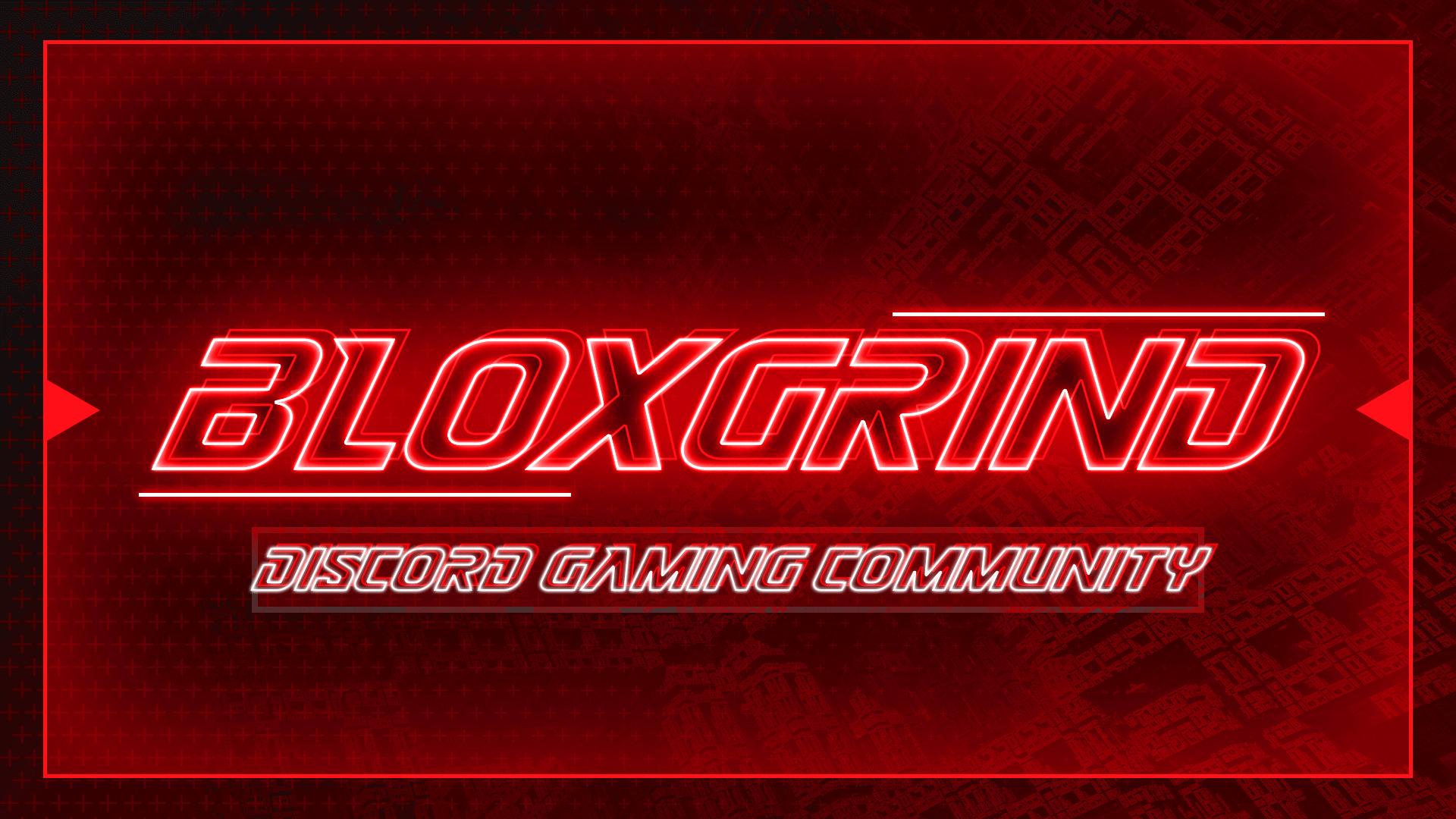 Discovery splash banner for Bloxgrind Discord server