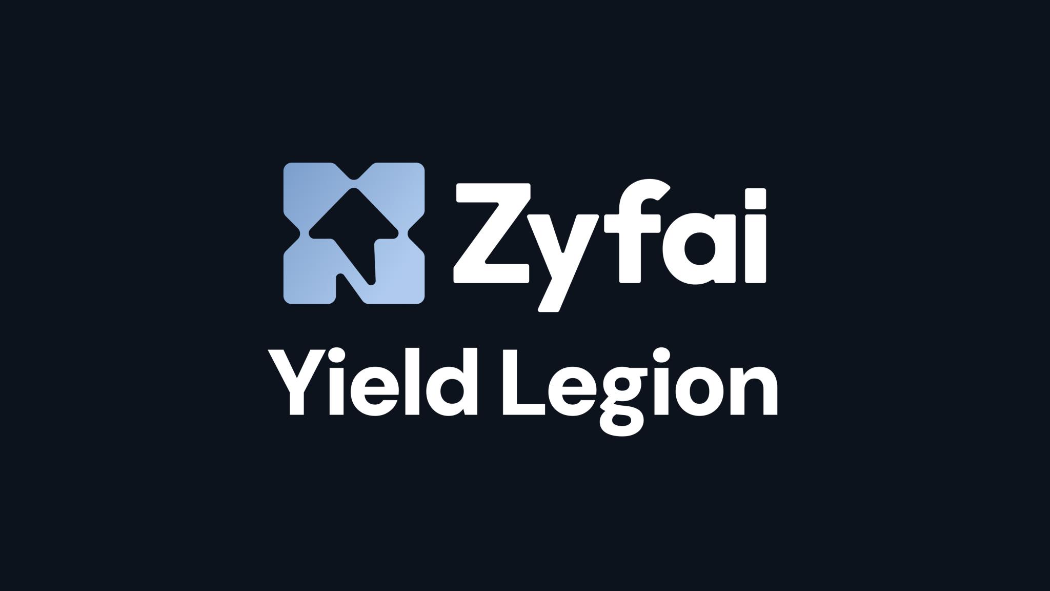 Discovery splash banner for Zyfai Discord server