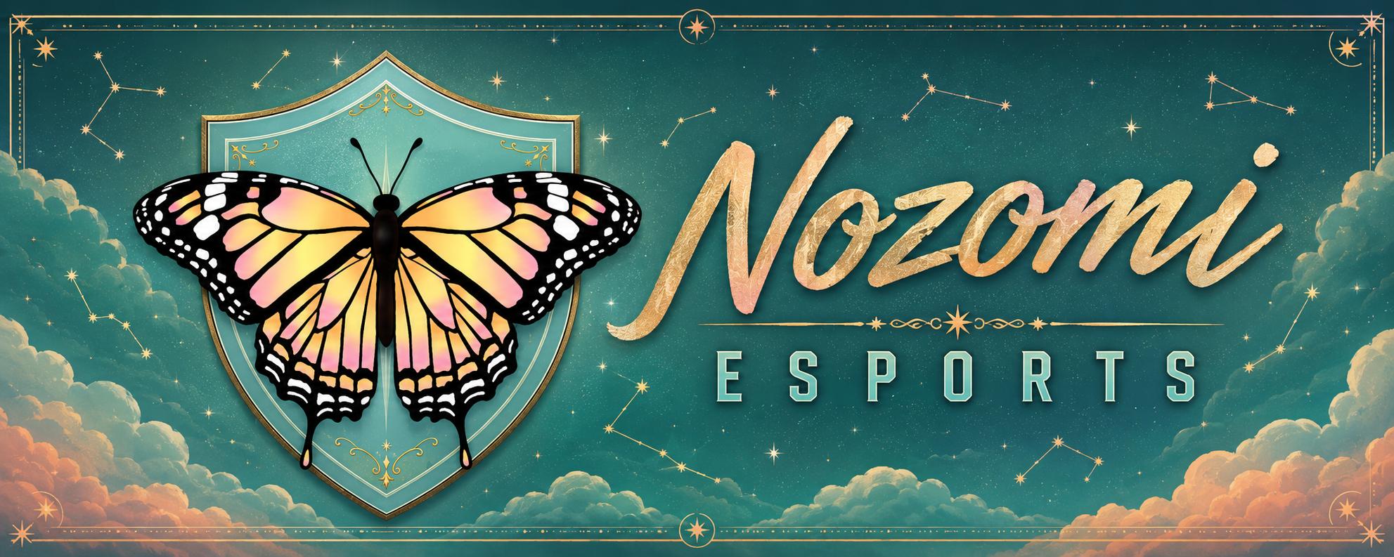 Discovery splash banner for Nozomi Esports Discord server