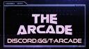 Discovery splash banner for The Arcade Discord server
