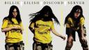 Discovery splash banner for Billie Eilish Discord server