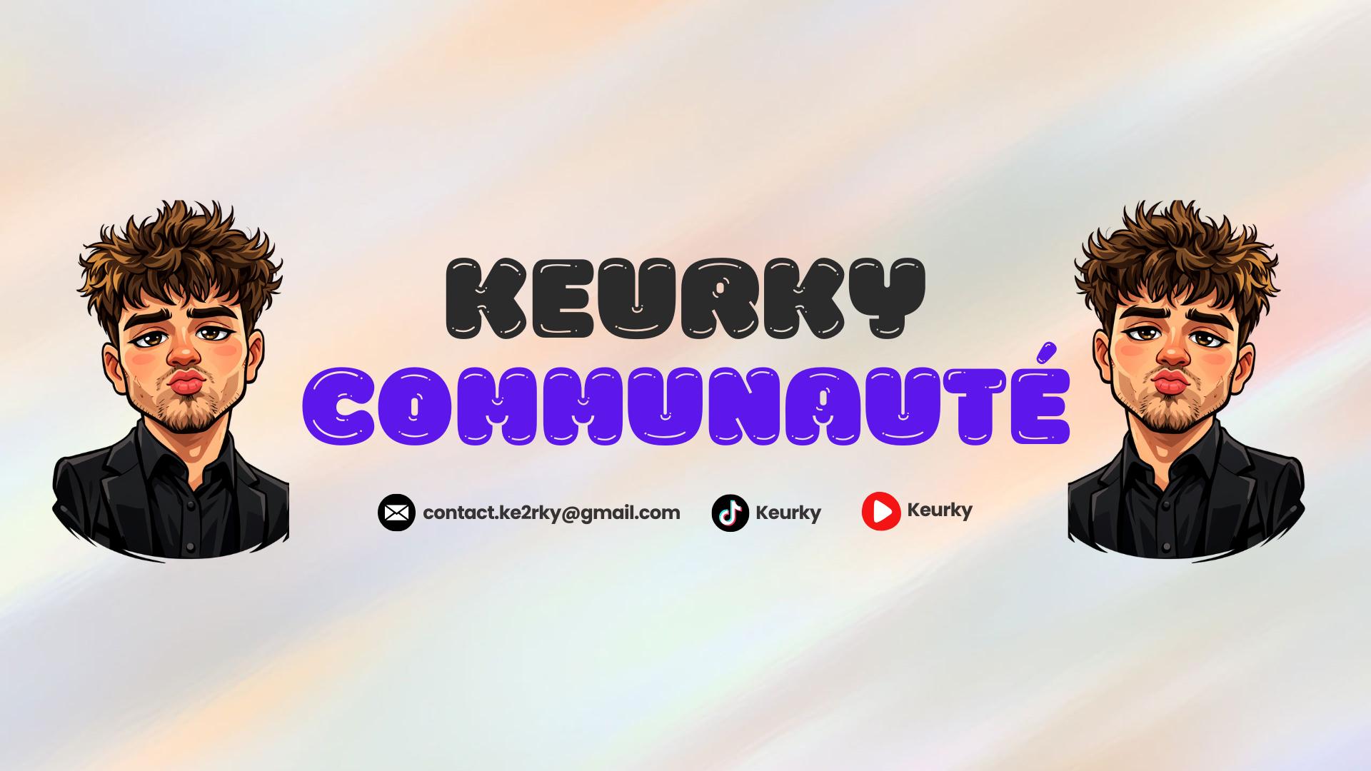 Discovery splash banner for Keurky Communauté Discord server