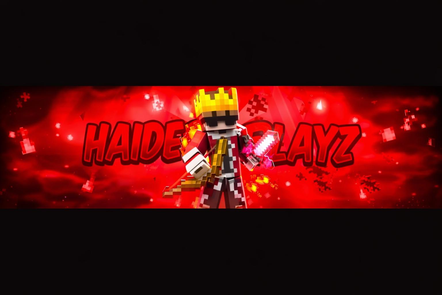 Discovery splash banner for Haider Playz Discord server