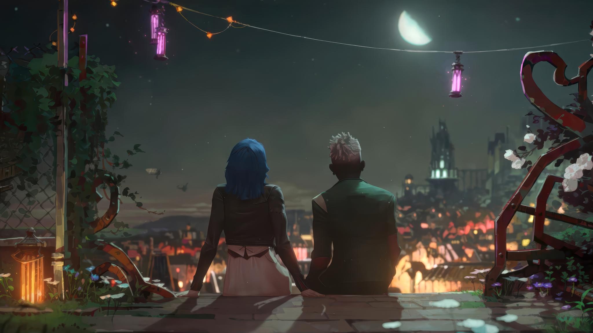 Discovery splash banner for Đêm muộn Discord server