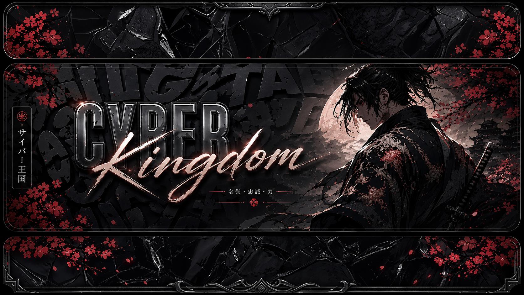 Discovery splash banner for ΫΆΰ§ Cyber Kingdomβ’ π |I Social . Chill . VCs . Events . Gwys . π§ Discord server