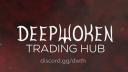 Discovery splash banner for Deepwoken Trading Hub Discord server