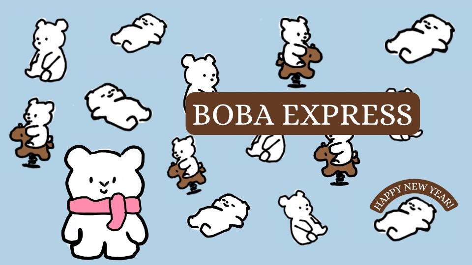 Discovery splash banner for Boba Express Discord server