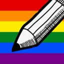 Discovery icon for r/drawing and friends Discord server