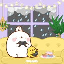 Discovery icon for molang ୨୧ guild-tags , emojis , social & giveaways ྀི Discord server