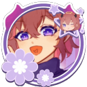 Discovery icon for ⋆ 🌙 ゚. Moonlit Lilacs ៸៸ ArtㆍGFXㆍAestheticㆍCuteㆍEmotesㆍKawaiiㆍActiveㆍDecorㆍGuild Tag﹗𖹭﹒⁺ Discord server